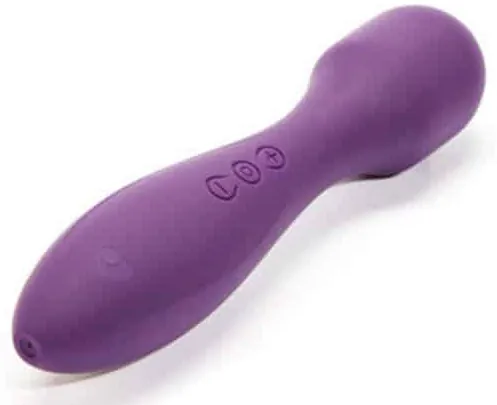 Le vibromasseur Amour Miel Désir, baguette magique française. Design élégant comparé au Hitachi Magic Wand classique.