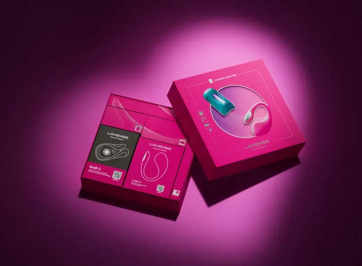 Ensemble Lovense Lover avec sextoys contrôlés par application