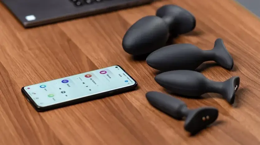 plugs anaux vibrants, sextoys contrôlés par application
