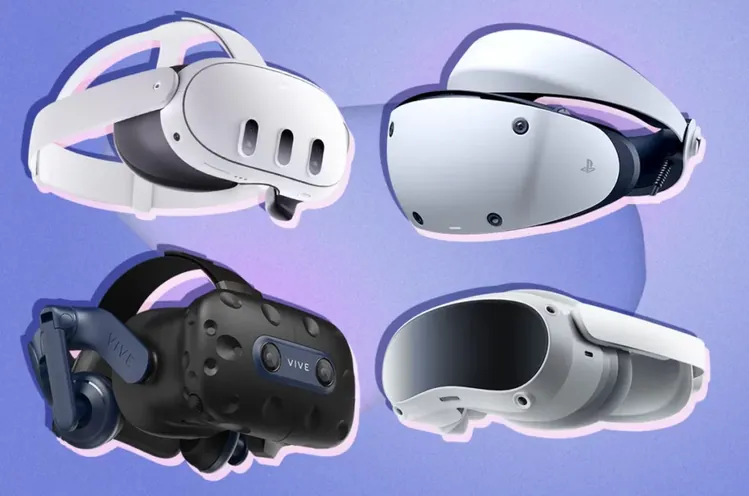 Différents casques VR compatibles avec les jeux porno VR comme Oculus Quest 2 et HTC Vive
