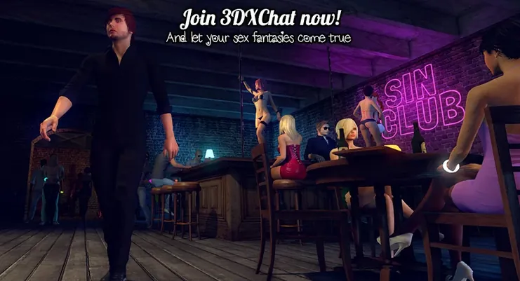 Chat 3dx jeu sexuel VR adulte