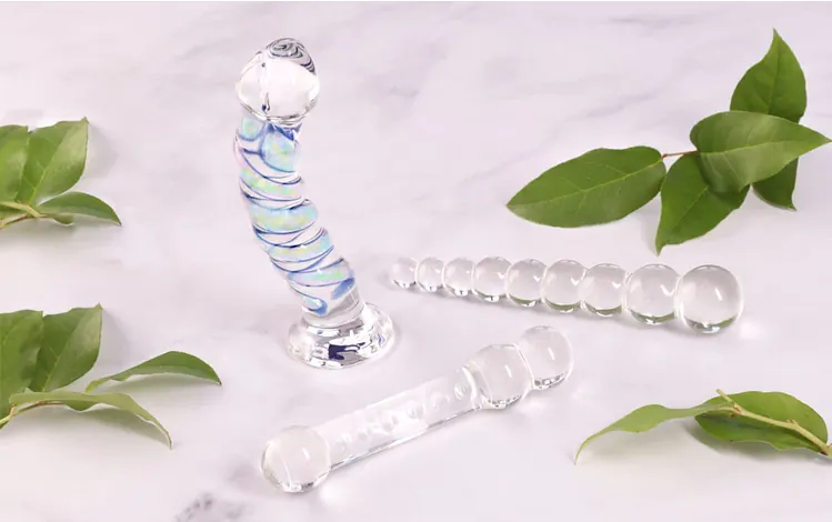 Jouets sexuels en verre écologiques