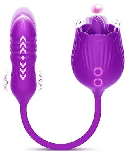 Sextoy en forme de rose haute intensité, meilleur sextoy en forme de rose pour couples
