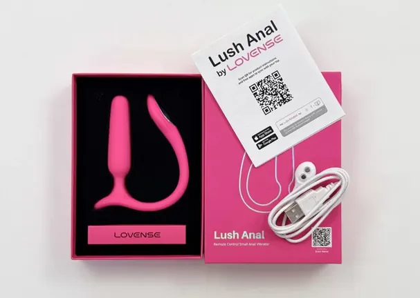 Plug anal vibrant Lovense Lush pour débutants